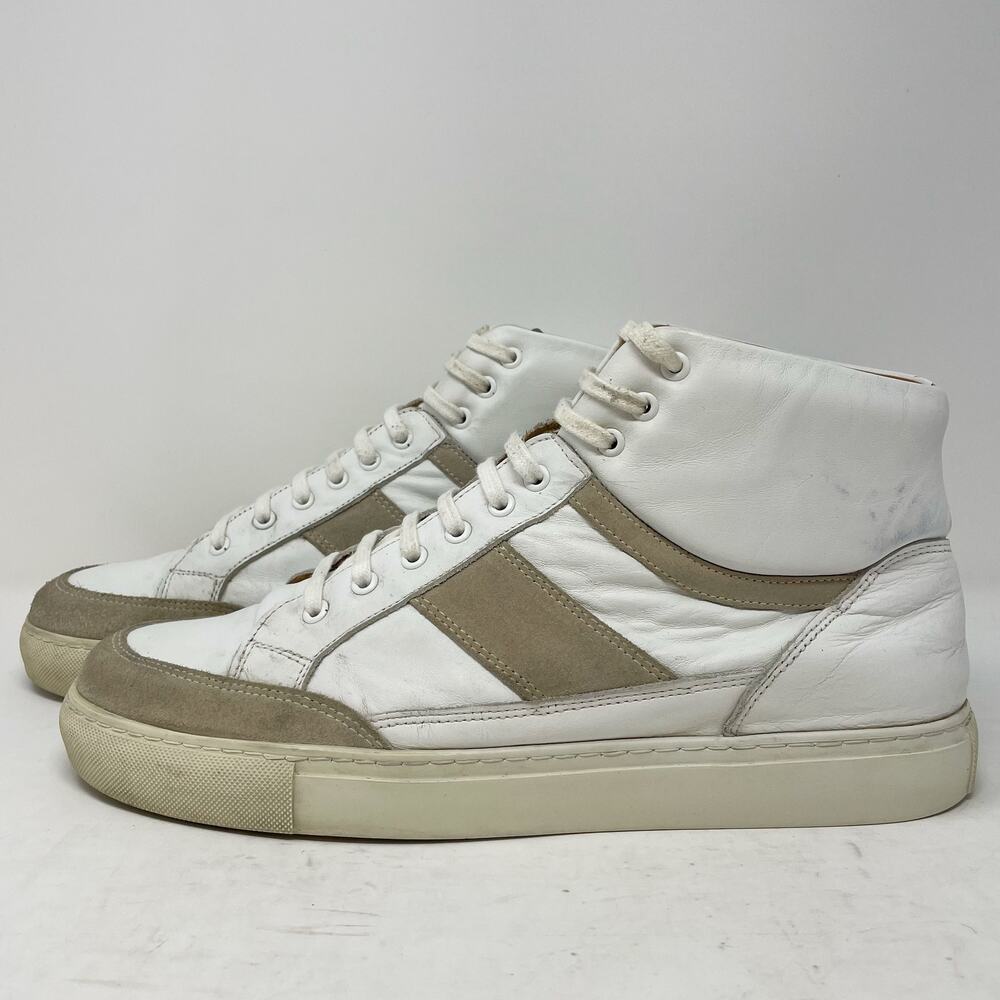 Surface to Air Paris Leather High Tope Sneakers Mens EU 44 Distressed